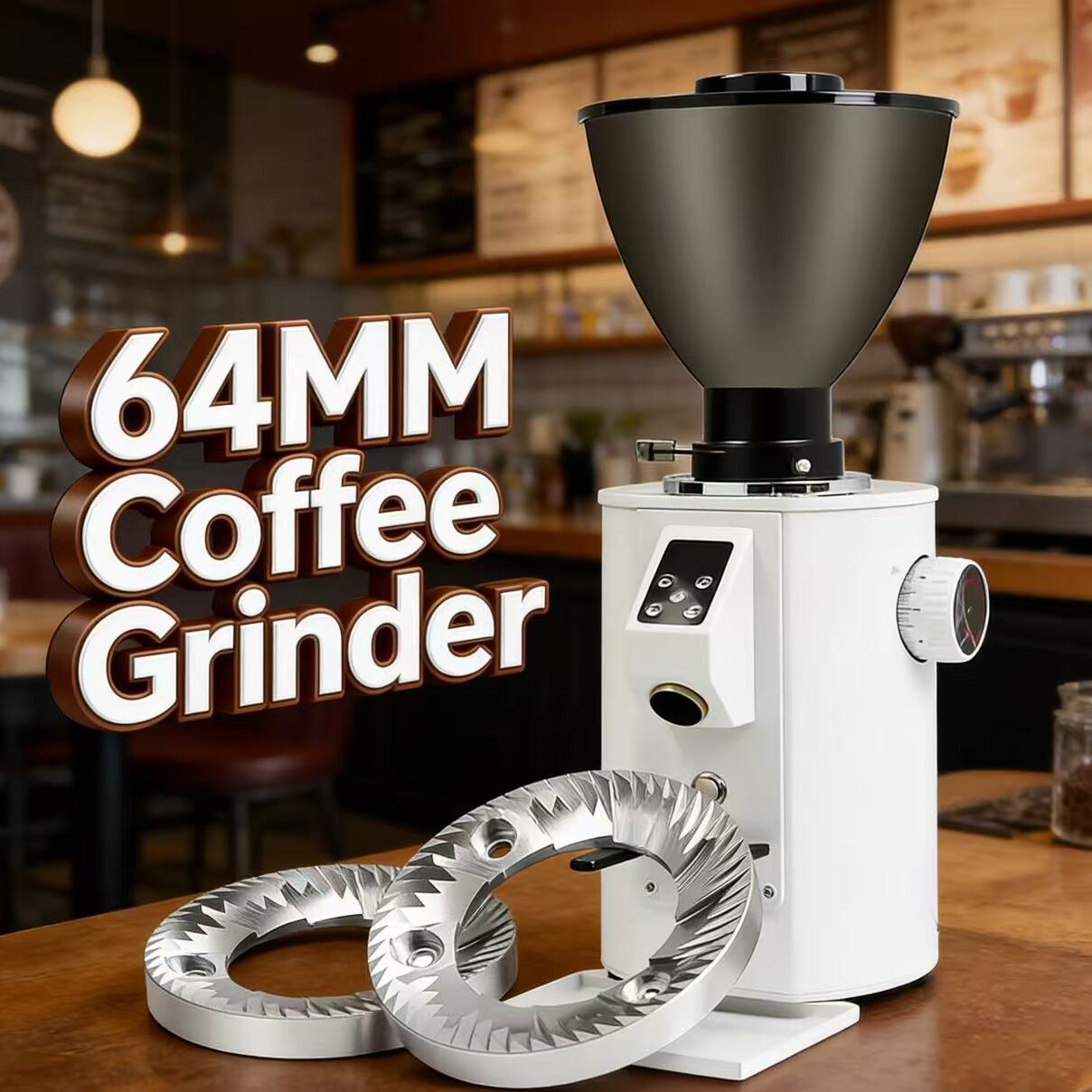 64mm 플랫 버 상업용 에스프레소 그라인더 64mm  - Coffee Grinder Burr Flat 리뷰 및 가격