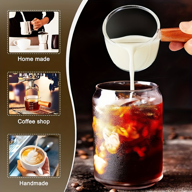 더블 푸어 주둥이 내열성 유리 측정 컵, 커피 컵, 높 - Espresso Shot Glass 리뷰 및 가격