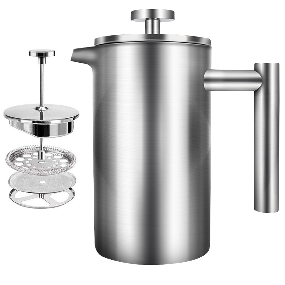 대용량 프렌치 프레스 커피 메이커, 커피 퍼콜레이터 포 - Coffee Equipment For Camping 리뷰 및 가격