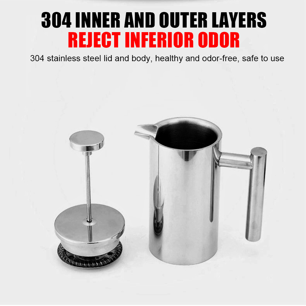 대용량 프렌치 프레스 커피 메이커, 커피 퍼콜레이터 포 - Coffee Equipment For Camping 리뷰 및 가격